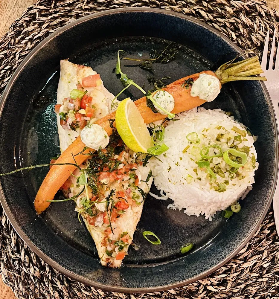 Filet de Daurade Légumes Et Riz