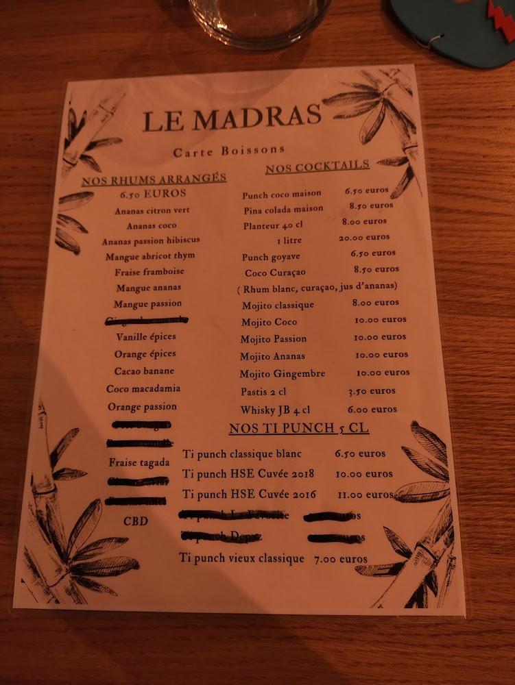 Le Madras - Menu Image 4